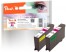 313864 - Peach Twin Pack, 2 ink cartridges magenta with Chip, compatible with Lexmark No. 100XLM*2, 14N1070E, 14N1094