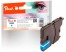 314707 - Peach Ink Cartridge cyan, compatible with Brother LC-985c