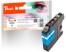 317206 - Peach Ink Cartridge cyan, compatible with Brother LC-123C