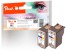 318789 - Peach Twin Pack Print-head colour, compatible with Canon CL-51C*2, 0618B001