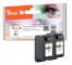 318814 - Peach Twin Pack Print Heads colour, compatible HP No. 17*2, C6625AE*2