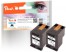 318815 - Peach Doppelpack Druckköpfe schwarz kompatibel zu HP No. 301XL bk*2, D8J45AE
