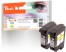 318834 - Peach Twin Pack Print-head yellow, compatible with HP No. 50 y*2, 51650YE*2