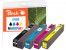 319073 - Peach Spar Pack Tintenpatronen kompatibel zu HP No. 980, D8J07A, D8J08A, D8J09A, D8J10A