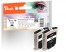 319344 - Peach Twin Pack Ink Cartridge black compatible with HP No. 88 bk*2, C9385AE*2