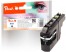 319683 - Peach Ink Cartridge black, compatible with Brother LC-121BK