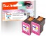 320042 - Peach Doppelpack Druckköpfe color kompatibel zu HP No. 304XL C*2, N9K07AE*2