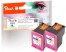 320053 - Peach Doppelpack Druckköpfe color kompatibel zu HP No. 304 C*2, N9K05AE*2
