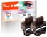 320080 - Peach Doppelpack Tintenpatronen schwarz kompatibel zu Brother LC-900bk*2