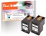 320943 - Peach Doppelpack Druckköpfe schwarz kompatibel zu HP No. 303 BK*2, T6N02AE*2